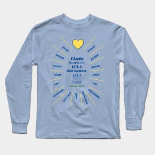 FOD Group Rare Disease Day 2024 I LOVE Long Sleeve T-Shirt